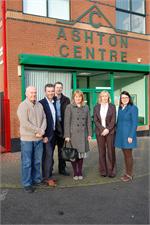 Victims Commissioner Kathryn Stone visits the Ashton Centre 29th November 2012
